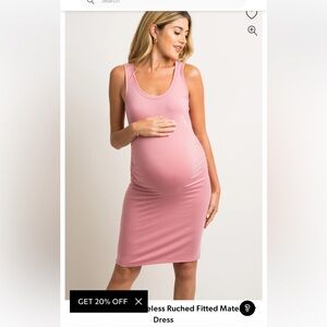 Pinkblush Raspberry tank dress